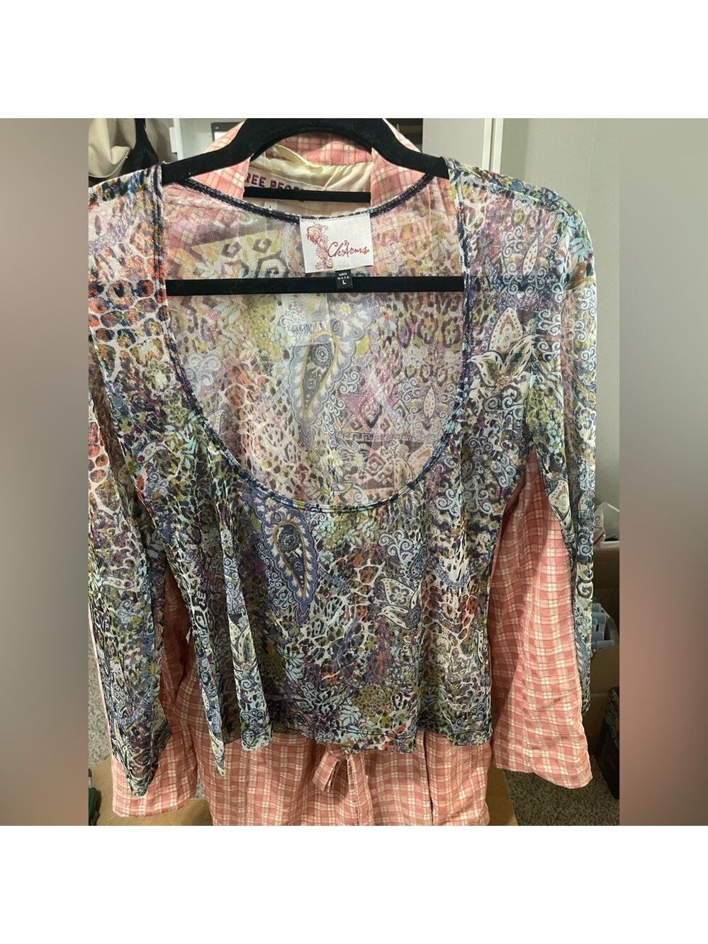 Colorful Paisley Women's Blouse by